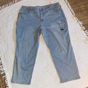 No Boundaries high rise Light wash denim jeans sz21 juniors, women’s  sz3x NWT